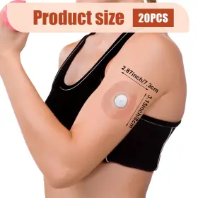 78661 Savita 20pcs Adhesive Patches Compatible With Dexcom G7 Waterproof Breathable Senso #2