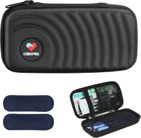 Shh-ydsb-3-black 744759792433 Insulin Cooler Travel Case Diabetic Cold Pack Organizer Bag With 2 Reusable Ice