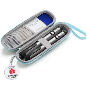 Sijidou 027685406279 Insulin Cooler Travel Case Portable Travail Cooling Ca
