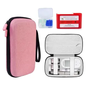 Sijidou 085353395874 Hard Shell Diabetic Supplies Bag Case Used For Carrying G