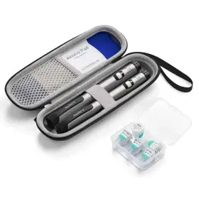 Sijidou 720118151301 Insulin Cooler Travel Case Portable Travail Cooling Ca