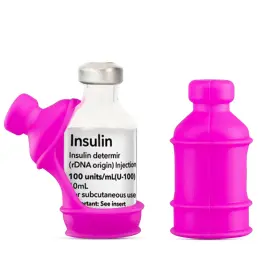 Sijidou 761594694166 3 Pack Insulin Vial Bottle Protector Sleeve For Diabetic Silicone Protective #2