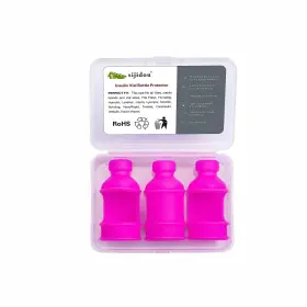 Sijidou 761594694166 3 Pack Insulin Vial Bottle Protector Sleeve For Diabetic Silicone Protective #3