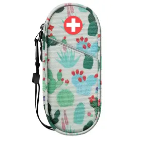 Sithon 680660621915 Epipen Medical Carrying Case Insulated Travel Medication Organizer Ba