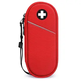 Sithon 680660678018 Epipen Medical Carrying Case Insulated Travel Medication Organizer Ba