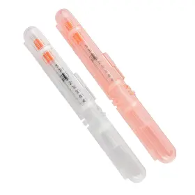 Sk029 Skillssist Portable Travel Insulin Prefilled Syringe Case Psc For Diabetes White Pink