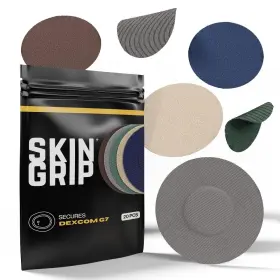 Skin Grip 850049999359 Dexcom G7 Patch Waterproof Sweatproof Wound Dressing Friendly Durable Fit