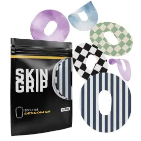 Skin Grip 850049999427 Dexcom G6 Patch Adhesive Tape 100 Waterproof Sweatproof Comfortable Frie