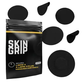 Sg03bklp Skin Grip Freestyle Libre 3 Sensor Covers-waterproof And Sweatproof Adhesive