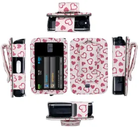 Snk Qu-k5ai-w73q Fitted Designer Leather Case With Screen Protector For Tandem Insulin Pump Ta