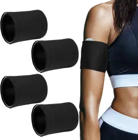Iu1363 Sosation 4 Pcs Diabetes Arm Band Sensor Cover Washable Reusable Diabetic