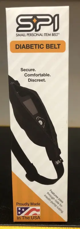 Spibelt 814194011007 Spi Small Personal Item Diabetic Belt Comfortable Discreet #007