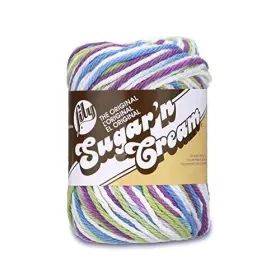 10200202319 Spinrite Sugar Ftn Cream The Original Ombre Yarn 2oz Gauge 4 Medium 100% Cotton #2
