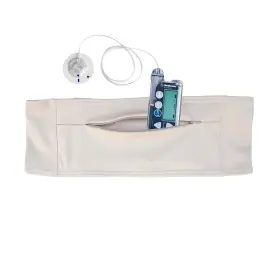 Spoonie Threads 810125044915 Double Pocket Belt Carries T1d Insulin Pump Glucose Monitor Smartphone Acc #3