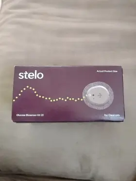Stelo 386270004383 Glucose Biosensor Kit 2 Pack Continuous Monitoring Sensors 11/30/26