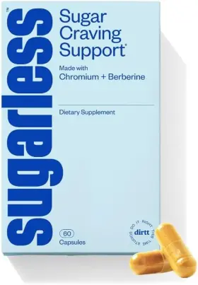 Studios Corp. 313099140145 Sugarless Stop Sugar Cravings Supplement Craving Blocker With Berberine