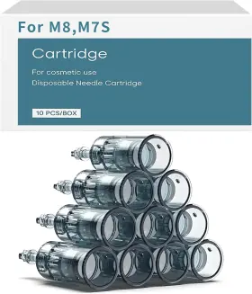 Sufeasdf 313112431434 Microneedling Pen Cartridges For M8 M7s Easy-to-use Home Use 10pcs 16p Ori