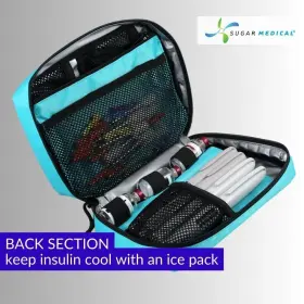 Sugar Medical 853355007633 Insulated Diabetes Organizer Supply Case Diabetic Care Products #2