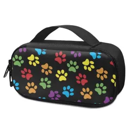 Suh-10637504bzt14-1-25 Suhoaziia Colorful Paws Insulin Cooler Travel Case For Glucose Meter Medication Insul Inch
