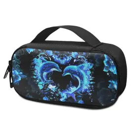 Suh-10637504bzt14-1-67 Suhoaziia Dolphin Floral Portable Insulin Cooler Travel Case Insulated Diabetic Bag M
