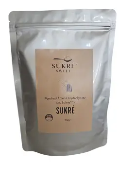 Sukre Sweet 666186206430 Sukreft Prebiotic Sweetener Powder Acacia Hydrolysate Diabetic Blood Sugar