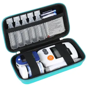 Supmay 666186904534 Diabetic Supplies Hard Case Supply Organizer Bag Carrying For D