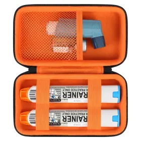 M12bc-01 Supmay Hard Carrying Case Compatible With 2 Epipens Or Auvi-q Epinephrine Pen Med