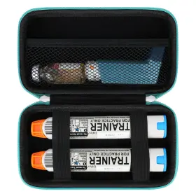 M12eb-01 Supmay Hard Carrying Case Compatible With 2 6.6 X 3.8 1.9 Inches Green