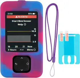 Swiatla 445003418484 G7 Receiver Case With Neck Lanyard And 2 Screen Protectors Tricolor Mixing