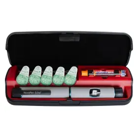 T1me Time-sku-gb-mpcveu7z-smug7ui9 Time Safe Reusable Insulin Pen Case With Needle Holder And Disposal System