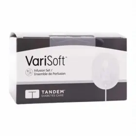 1002828 Tandem Varisoft Diabetes Infusion Set 13mm For T Slim Insulin Pump Open Box Of 6