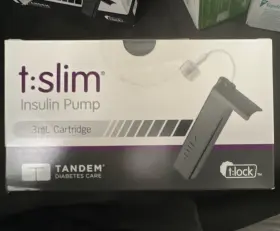 Tandem Diabetes Care 1000727 T Slim Insulin Pump 3ml Cartridge 10-pack Mpn Ms07