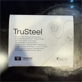6014887 Tandem Diabetes Care Trusteel Infusion Set 23in 6mm Sterile 10 Pack White