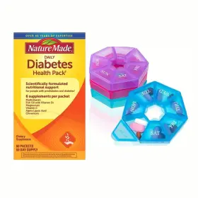 Textila 679771458374 Nature Made Diabetes Pack Of 1 60 Packets Each Bundle With Organ