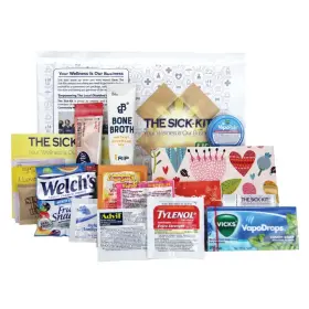 The Sick-kit 738685431238 15 Feel Better Essentials For Cold Flu Days Quarantine And Surgery R