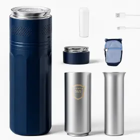Thermalino 791126777845 Smart Insulin Cooler Travel Case 2-8 C 35-46 F Constant Temperature Contr