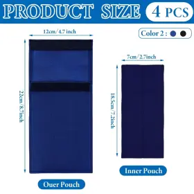 Jyd-threlaco-181 Threlaco 4 Pcs Insulin Cooling Wallet Pen Insulated Pouch Diabetic Supplies Tr #2