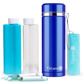Tilcare 060665921688 Insulin Cooler Travel Case By - 74h Reusable Pen Freezer Bottle Lar