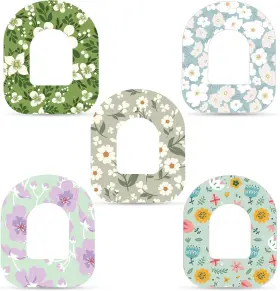 35cx120 Tinoaly 25pcs Adhesive Patches For Omnipod 5 Breathable Waterproof Cgm Insulin Sensor C