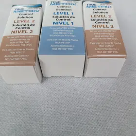 True Metrix 445027293296 Control Solution Bundle Level 1 2 Solutions Lot Of 3 Exp. 12/23-2/24 #2