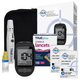 Ze4h01-00bndl Trueness Blood Glucose Meter Bundle With Control Solution