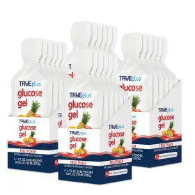 Trueplus 810057410512 Glucose Gel 15g Fruit Punch 24 Pack Fast-acting