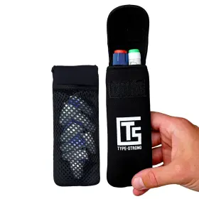 Type Strong 796548595541 Insulin Travel Case. Diabetic Compact Carry Case For 2 Pens And 12 Need