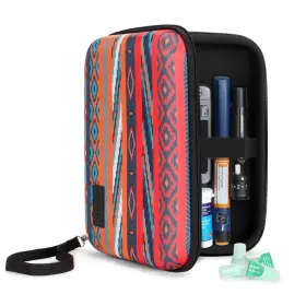 Grhlh75100swew Usa Gear Insulin Travel Case - Hard Protective Glucose Monitor With Zipp