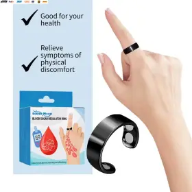 Usa-viralfinds 744110235678 Blood Sugar Control Ring Diabetes Monitor Balance Magnetic Therapy I #2