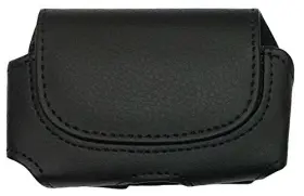 Horizontal2 Usastar-snk 085338127100 Black/horizontal2 Premium Classic Style Pouch Case With Belt Clip For Medtr