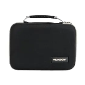 Rdylea097 Vangoddy 907478097162 Diabetic Supplies Travel Hard Cover Cube Case Organizer Black With Gray Trim