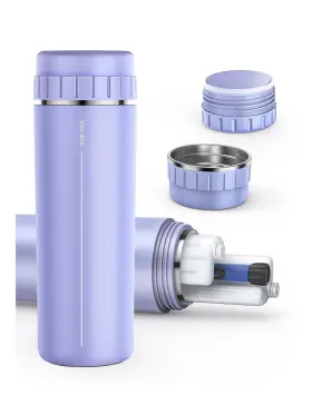 Vaydeer 769044079778 Medication Cooler For Travel Case Double Lids Large Contact Area Uniform