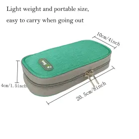 Vianber 192589524869 Insulin Travel Cooling Bag Diabetes Medical Cool Isothermal With 2 Ic #2