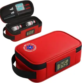 Vivelle Medical International 860011190318 Safetag 24h Insulin Cooler Travel Case Portable Diabetic Medicine Bag With